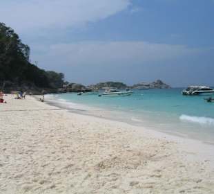 Strand an den Similans