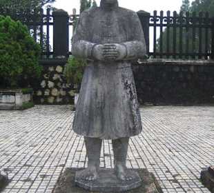 Eine detaillierte Figur.