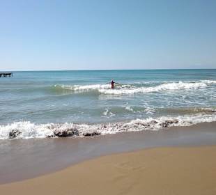 Geiles Wetter heute. 24 Grad,Wasser um die 20
