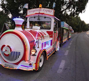 Fahrt mit Tschu-Tschu Faliraki