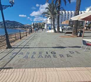 Passeig de S’Alamera in Santa Eulària des Riu