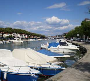 Blick über den Kanal