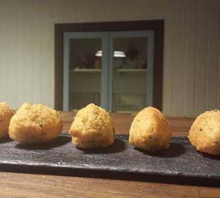Stockfischkroketten/Homemade Codfish Pasties