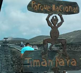 Einfahrt zum Nationalpark