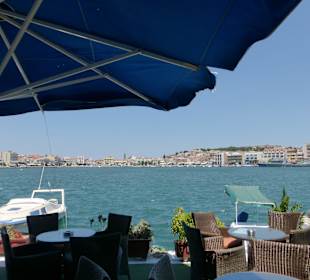 Hafenblick aus der taverne
