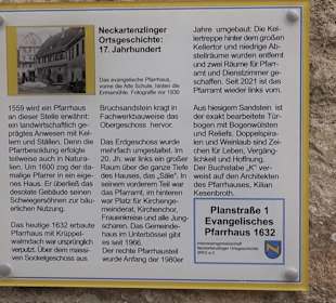 Evangelisches Pfarrhaus Neckartenzlingen