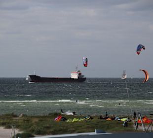Kitesurfen vor Laboe