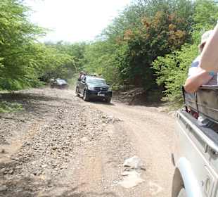 Richtung Palmeria unterwegs
