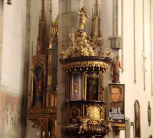 Kanzel in der St. Veitskirche