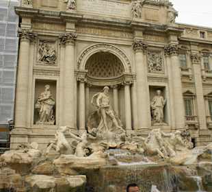 Impression Trevi-Brunnen