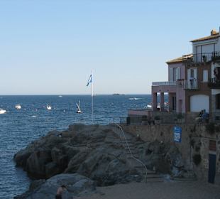 Plaża w Calella de Palafrugell