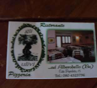 Restaurant Card