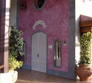 Der Eingang zum Restaurant