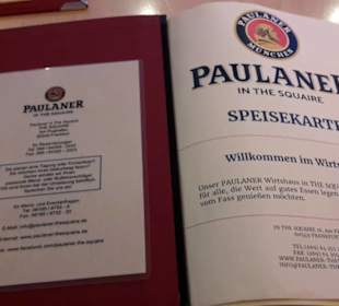 Speisekarte