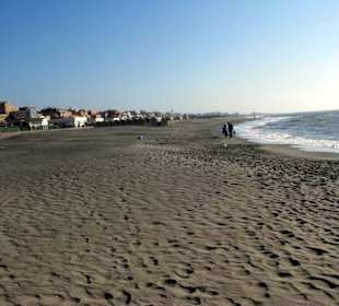 Am Strand von Ostia bei Rom