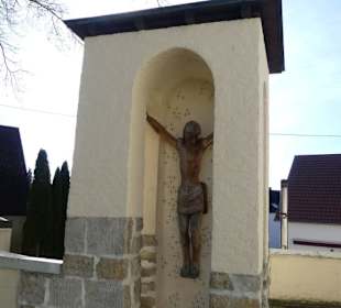 Teil einer Mauer