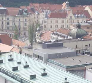 Stadt und Altstadt Ljubljana