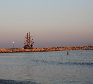 Der kleine Hafen in Evrenseki