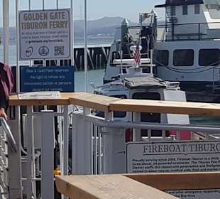 Fähre von Tiburon nach San Francisco