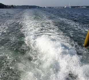 Die Hecksee der M/S Viking