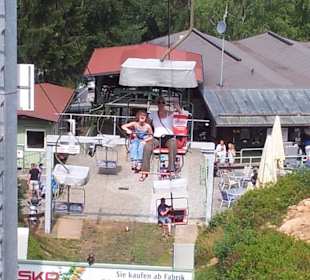 Fahrt nach oben