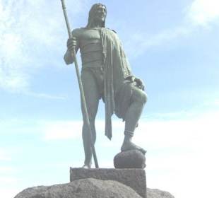 Guanchen Statuen. Tequeste