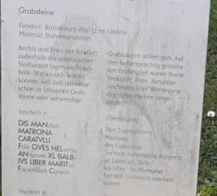 Römisches Lapidarium