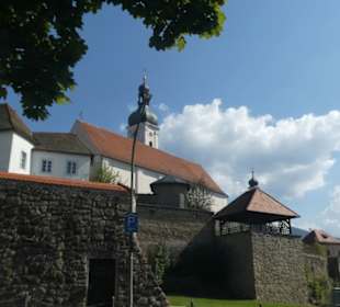 Bei einem Stadtbummel durch Bad Kötzting