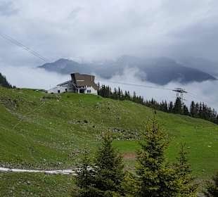 Blick auf die Gotschna-Mittelstation