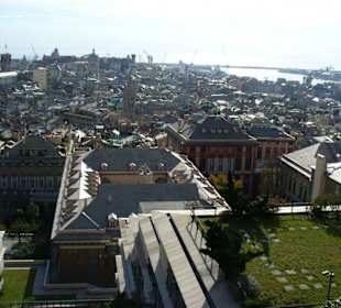 Blick auf die Altstadt von Genua