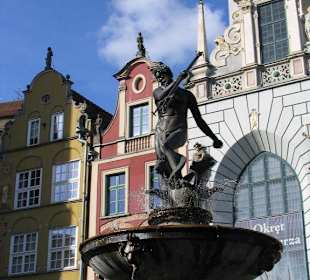 Neptunbrunnen in der Innenstadt