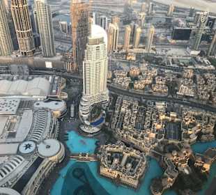 Burj Khalifa Aussicht 124 Stock 