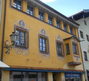 In der Altstadt von Partenkirchen