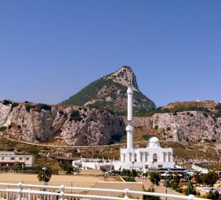 Blick vom Europa-Point auf Gibraltar
