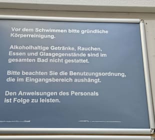 Hinweise zur Benutzungsordnung