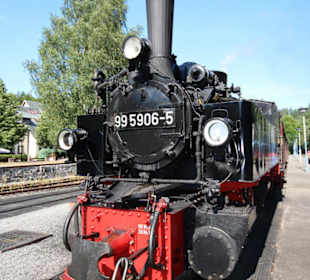 Historische Dampflokomotive
