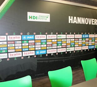 Pressezentrum in der HDI Arena