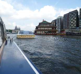 Auf den Grachten unterwegs