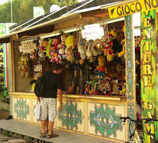 Luna Park Adriatico im September