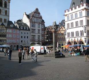 Blick auf den Marktplatz