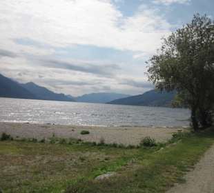 Uferpromenade in Richtung Dongo