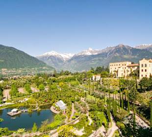Die Gärten von Schloss Trauttmansdorff in Meran