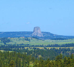 Devils Tower in Wyoming