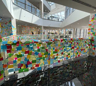 Im ukrainischen Pavilion