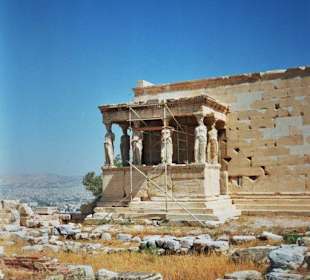 Athen, Akropolis, Erechthéion mit den Catyatides