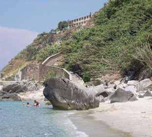 Strand in der Nähe des Hotels Rocca di Tropea