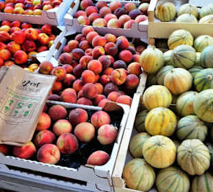 Eindrücke vom Wochenmarkt in Collioure