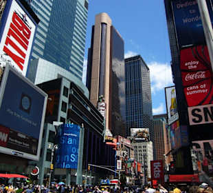 Time Square mit tkts Büro