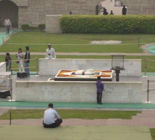 Verbrennungsort von Gandhi