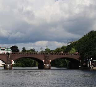 Einfahrt zum Stadtparksee